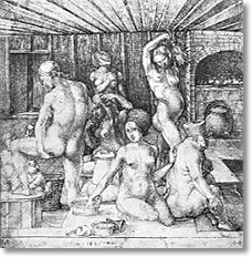 "Das Frauenbad" von Albrecht Drer (1471-1521)